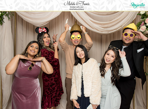 60143 - Michele + Francis Wedding Photobooth 2021