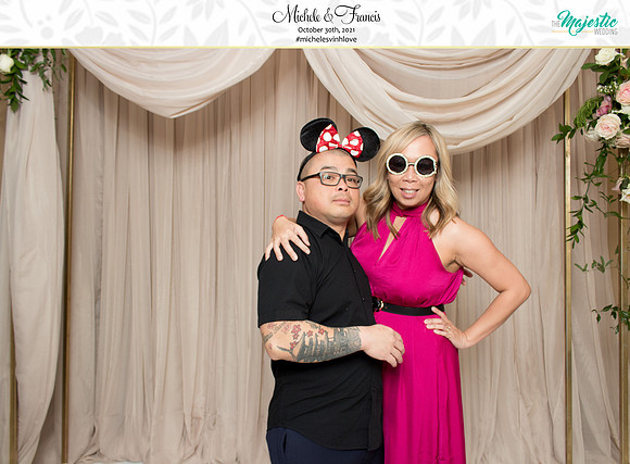 60006 - Michele + Francis Wedding Photobooth 2021
