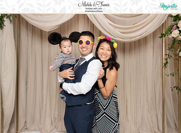 60087 - Michele + Francis Wedding Photobooth 2021
