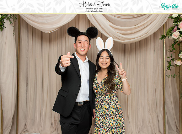 60183 - Michele + Francis Wedding Photobooth 2021