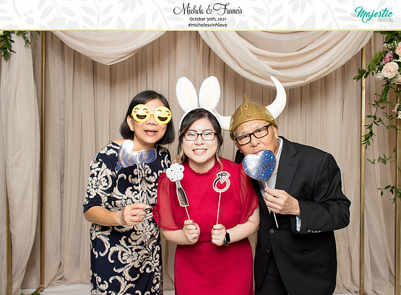 60021 - Michele + Francis Wedding Photobooth 2021
