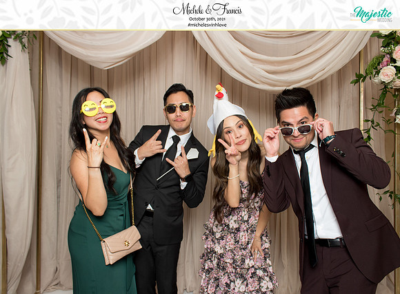60085 - Michele + Francis Wedding Photobooth 2021