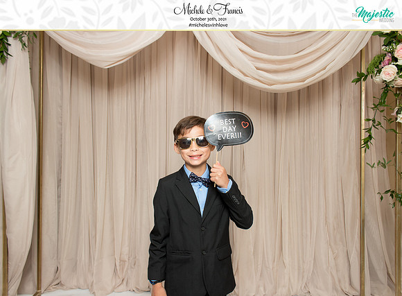 60036 - Michele + Francis Wedding Photobooth 2021
