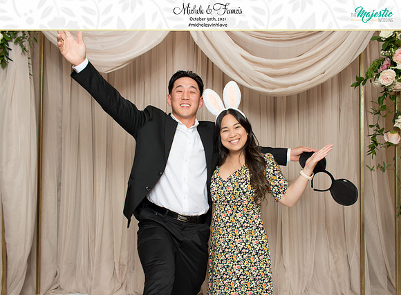 60185 - Michele + Francis Wedding Photobooth 2021