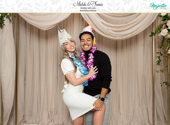 60147 - Michele + Francis Wedding Photobooth 2021