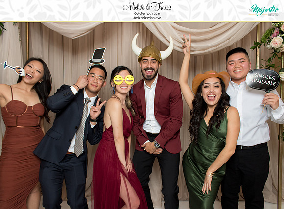 60216 - Michele + Francis Wedding Photobooth 2021