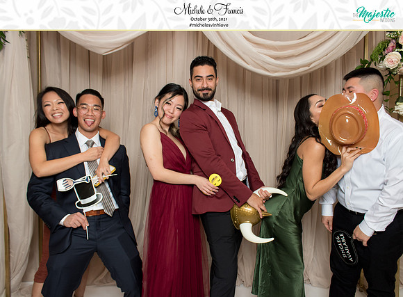 60218 - Michele + Francis Wedding Photobooth 2021