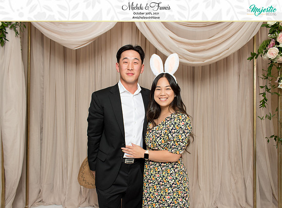60151 - Michele + Francis Wedding Photobooth 2021