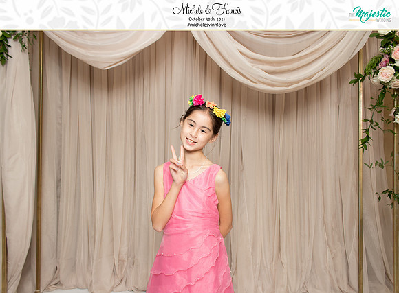 60093 - Michele + Francis Wedding Photobooth 2021