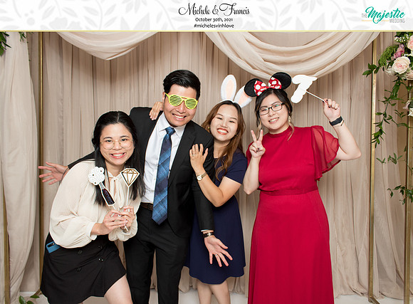 60053 - Michele + Francis Wedding Photobooth 2021