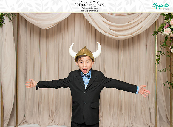 60044 - Michele + Francis Wedding Photobooth 2021