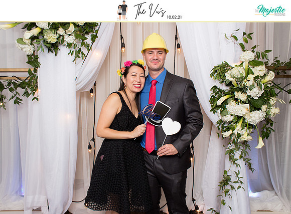 60071 - Michelle + Kevin Wedding Photobooth 2021