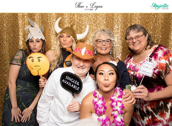 60102 - Thao + Logan Wedding Photobooth 2021