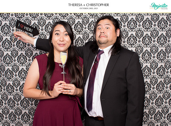 60163 - Theresa + Christopher Wedding Photobooth 2021