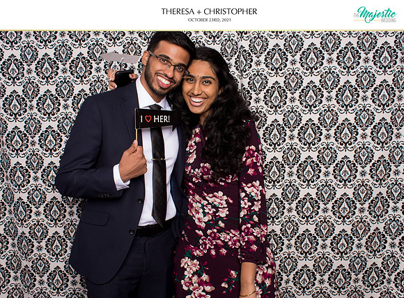 60125 - Theresa + Christopher Wedding Photobooth 2021
