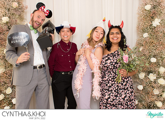 20018 - Cynthia + Khoi Wedding Photobooth 2022