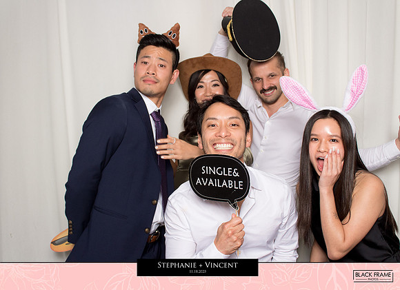 20381 - Stephanie + Vincent Wedding Photobooth 2023