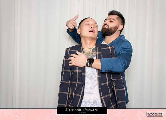 20120 - Stephanie + Vincent Wedding Photobooth 2023
