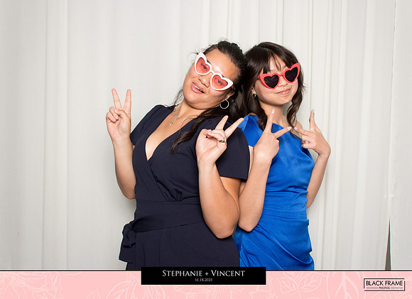20201 - Stephanie + Vincent Wedding Photobooth 2023