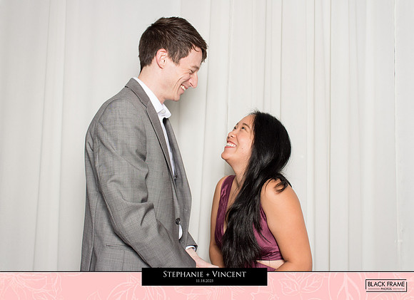 20150 - Stephanie + Vincent Wedding Photobooth 2023