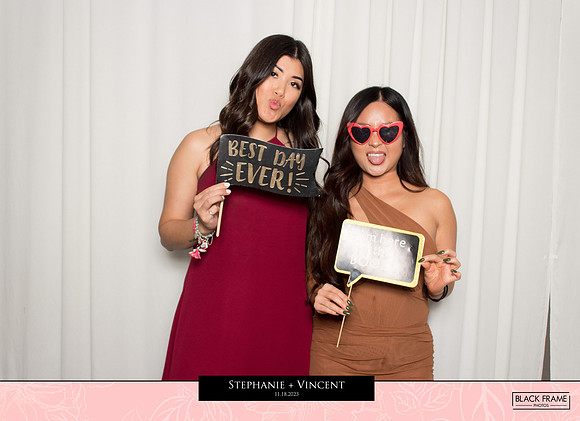 20235 - Stephanie + Vincent Wedding Photobooth 2023