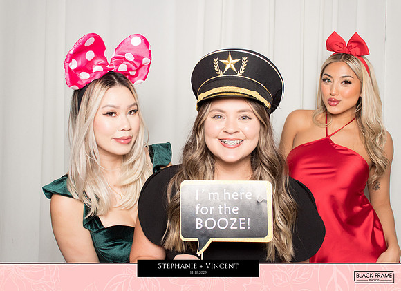 20202 - Stephanie + Vincent Wedding Photobooth 2023