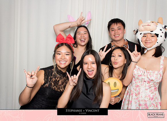 20112 - Stephanie + Vincent Wedding Photobooth 2023