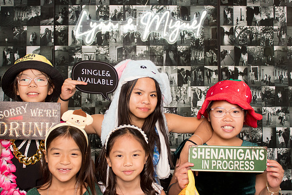 60015 - Lynn + Miguel Wedding Photobooth 2026