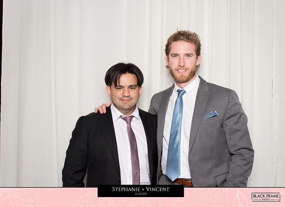 20343 - Stephanie + Vincent Wedding Photobooth 2023