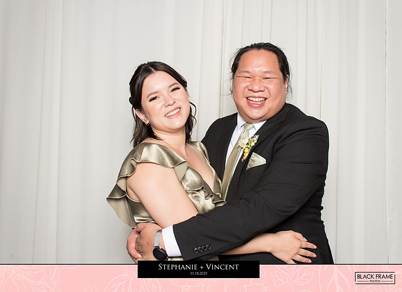 20154 - Stephanie + Vincent Wedding Photobooth 2023