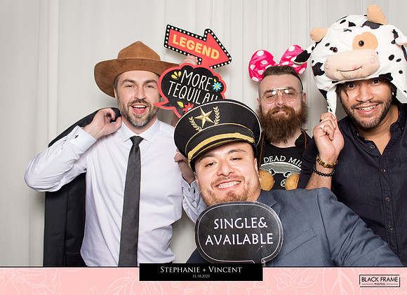 20388 - Stephanie + Vincent Wedding Photobooth 2023