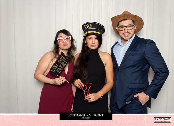 20086 - Stephanie + Vincent Wedding Photobooth 2023