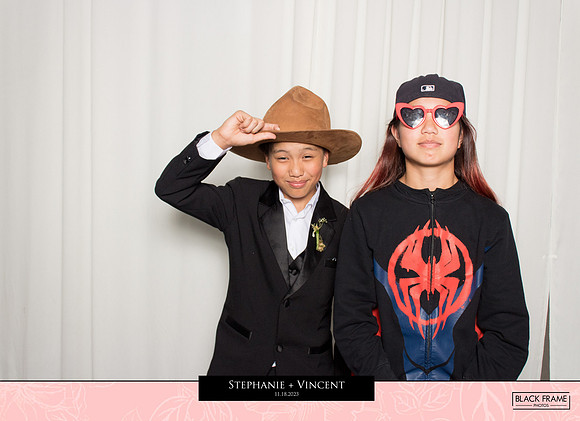 20233 - Stephanie + Vincent Wedding Photobooth 2023