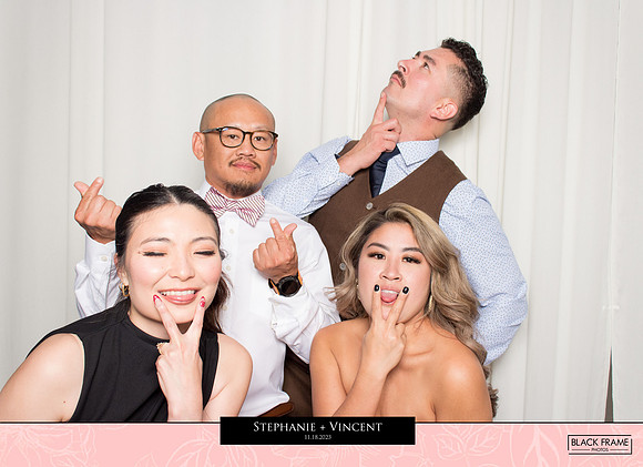 20192 - Stephanie + Vincent Wedding Photobooth 2023