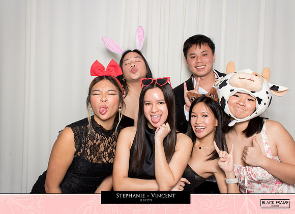 20114 - Stephanie + Vincent Wedding Photobooth 2023