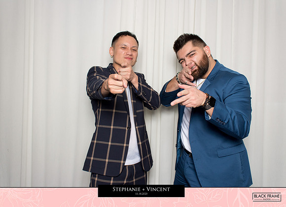 20118 - Stephanie + Vincent Wedding Photobooth 2023