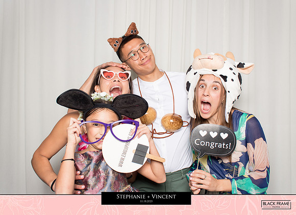 20068 - Stephanie + Vincent Wedding Photobooth 2023