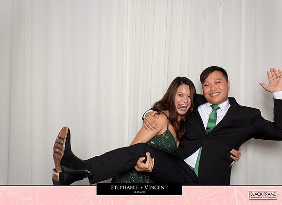 20033 - Stephanie + Vincent Wedding Photobooth 2023