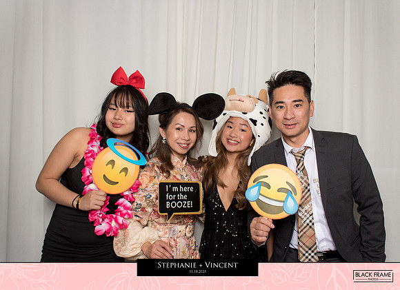 20019 - Stephanie + Vincent Wedding Photobooth 2023