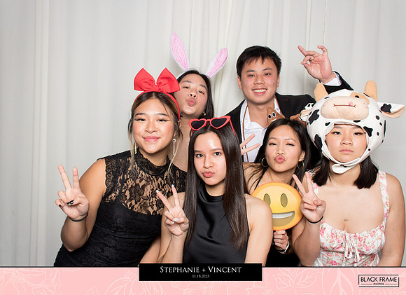 20110 - Stephanie + Vincent Wedding Photobooth 2023