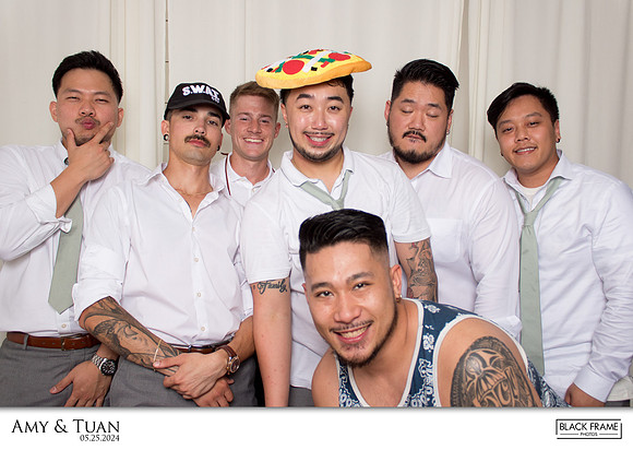 10168 - Amy + Tuan Wedding Photobooth 2024