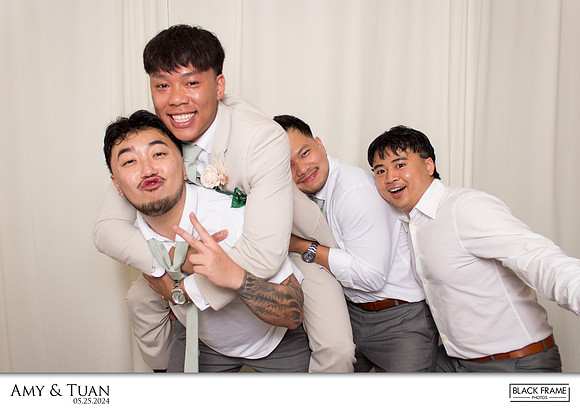 10063 - Amy + Tuan Wedding Photobooth 2024