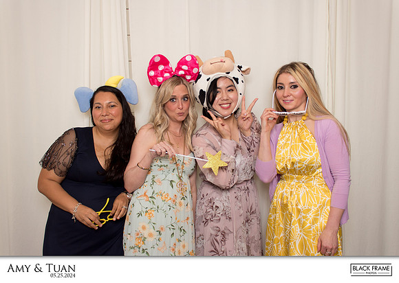 10013 - Amy + Tuan Wedding Photobooth 2024