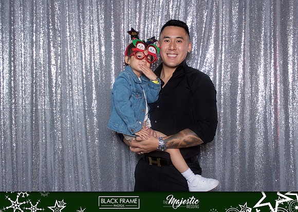 10041 - Black Frame Photos Holiday Party 2024
