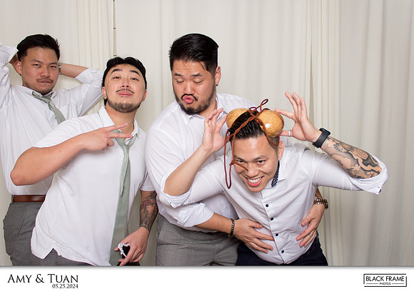 10196 - Amy + Tuan Wedding Photobooth 2024