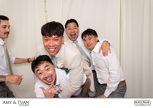 10064 - Amy + Tuan Wedding Photobooth 2024