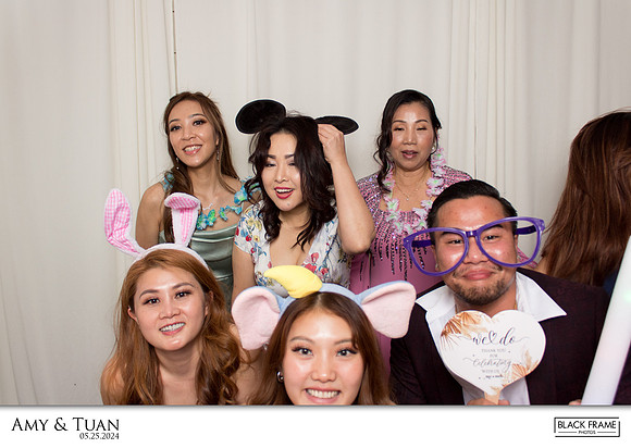 10122 - Amy + Tuan Wedding Photobooth 2024