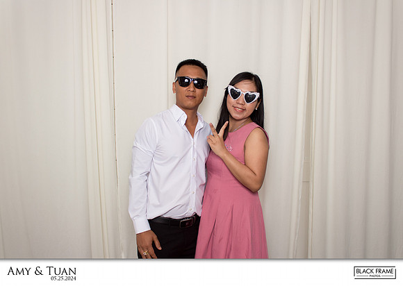 10075 - Amy + Tuan Wedding Photobooth 2024