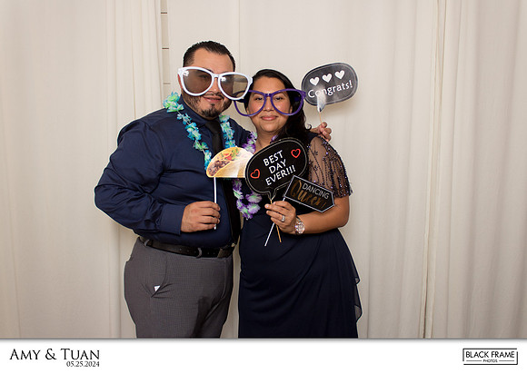 10020 - Amy + Tuan Wedding Photobooth 2024