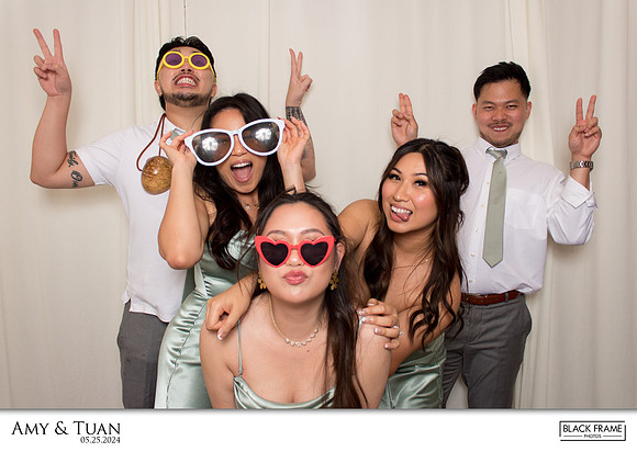 10062 - Amy + Tuan Wedding Photobooth 2024